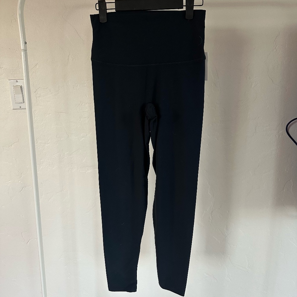 SPANX SOFT + SMOOTH BLACK FULL LENGTH LEGGING